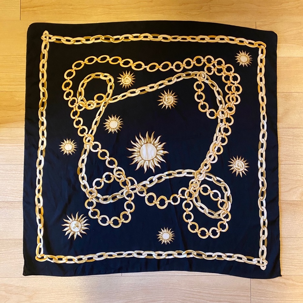 3/$20 Vintage Satin Scarf